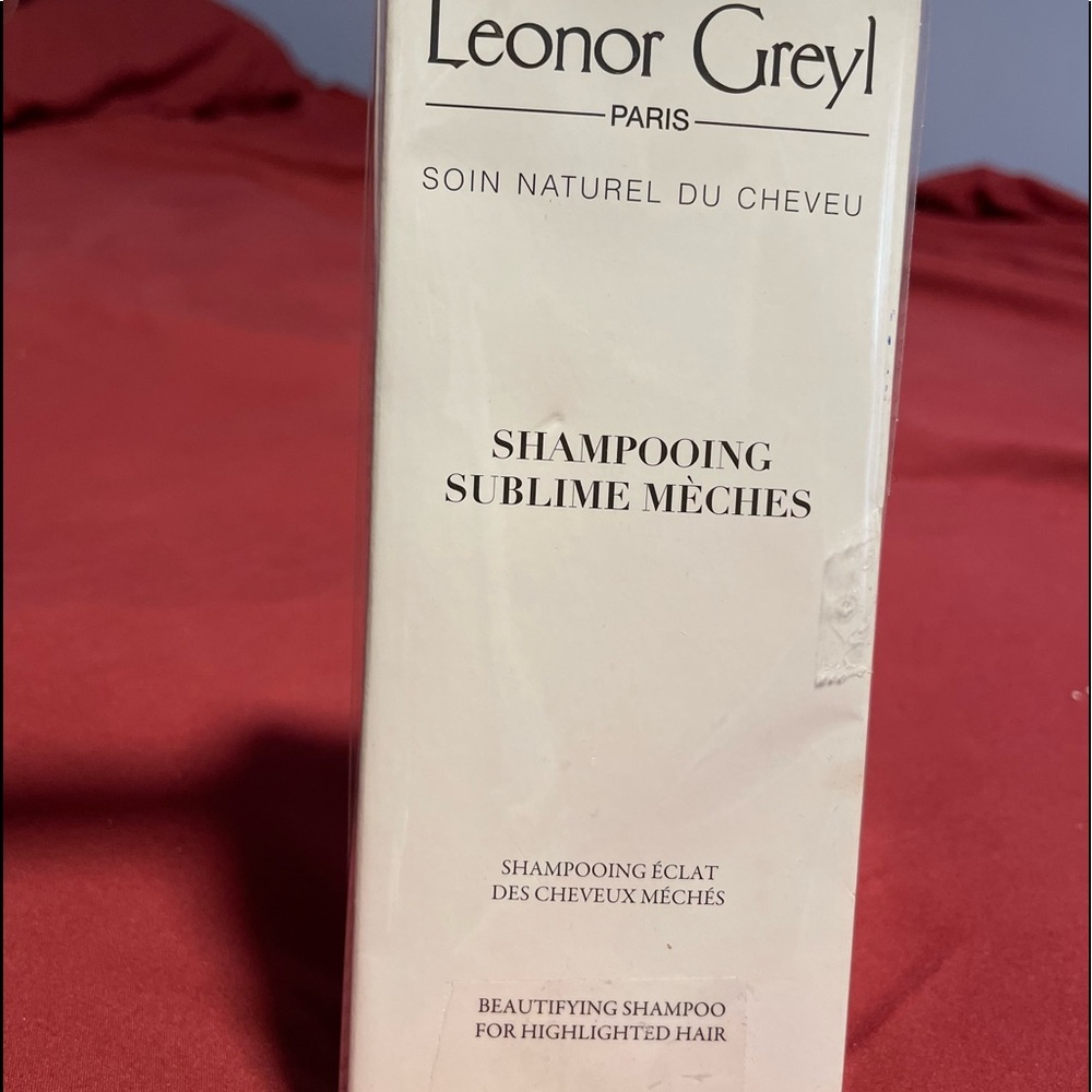 Leonor Greyl Paris Beautifying Repairing Shampoo for Highlighted Hair 7oz NEW